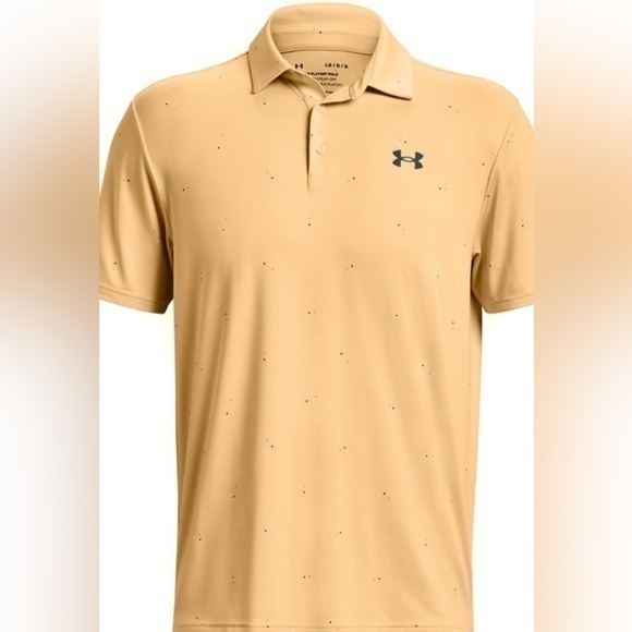 Under Armour Other - New Under Armour Playoff 3.0 Printed Polo - Mesa Yellow/Wasp Gold 1378677 792